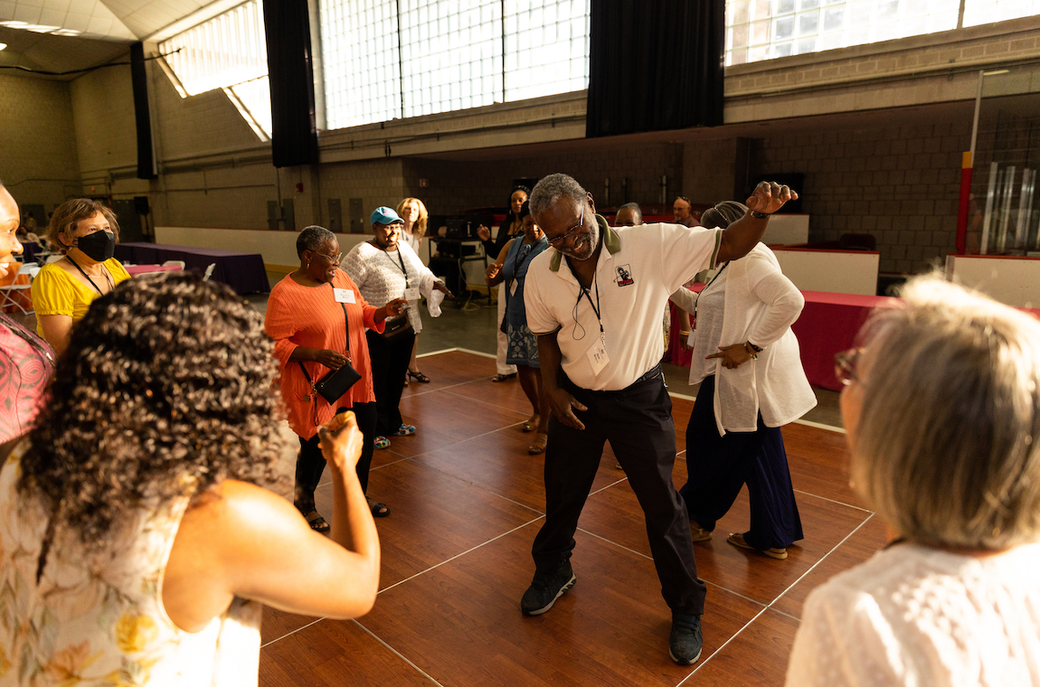 Dancers get down at the 2023 QCC Summer Gathering