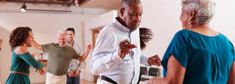 Group of people dancing